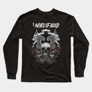 3 INCHES OF BLOOD MERCH VTG Long Sleeve T-Shirt